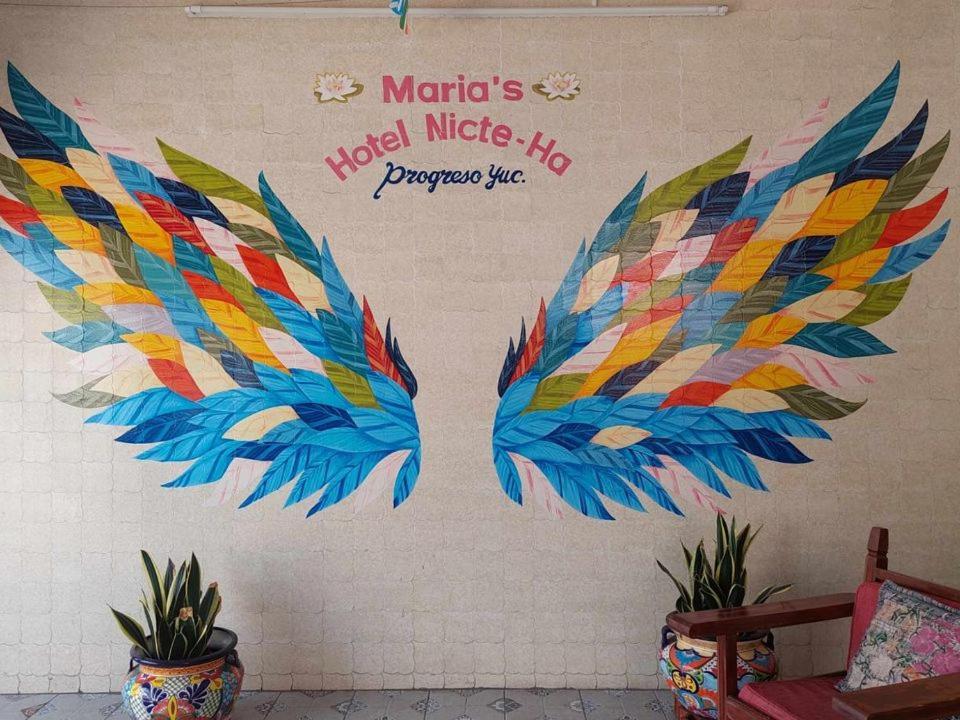 Hotel Maria'S Nicte Ha Progreso  Eksteriør billede
